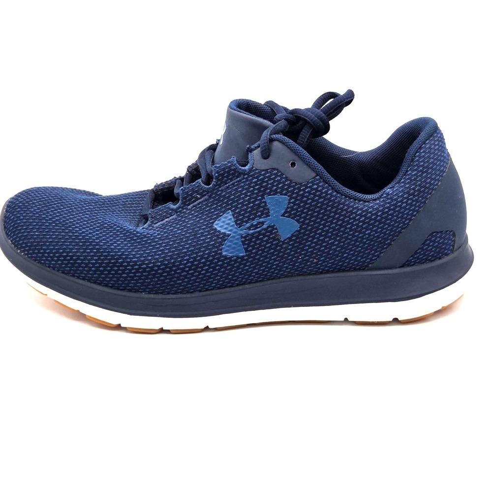 Under‎ Armour Remix Midnight Navy Blue Athletic Lace Up Running Shoes Size 9